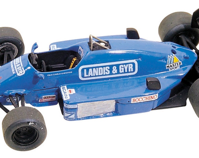 Osella Alfa Romeo FA1/H Formula 1 Monza Italian GP 1986 Piercarlo Ghinzani Tameo Kits TMK050 1:43 to paint and to assemble