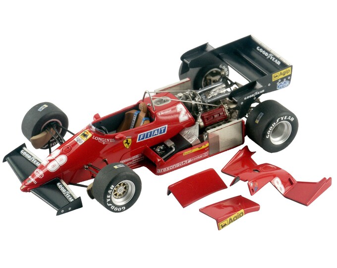Ferrari 126 C3 Formula 1 German GP 1983 Tambay or Arnoux TAMEO Kits TMK336 1:43 to paint and to assemble