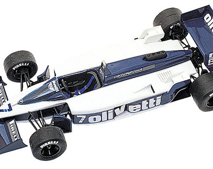 Brabham BMW BT55 F.1 Monaco GP 1986 Elio De Angelis or Riccardo Patrese TAMEO Kits TMK267 1:43 to paint and to assemble