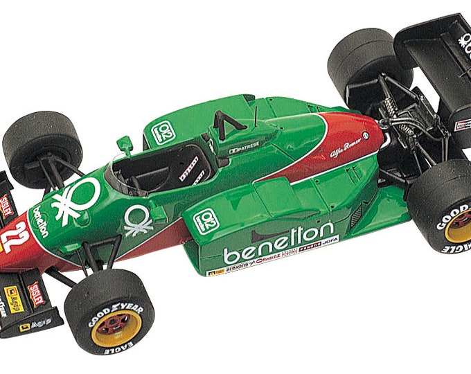 Alfa Romeo 185T F.1 Monaco Montecarlo GP 1985 Patrese or Cheever Tameo Kits TMK021 1:43 to paint and to assemble