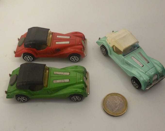 Lot of 3 Morgan Spyder by Majorette catalogue 261 1:50 vintage models