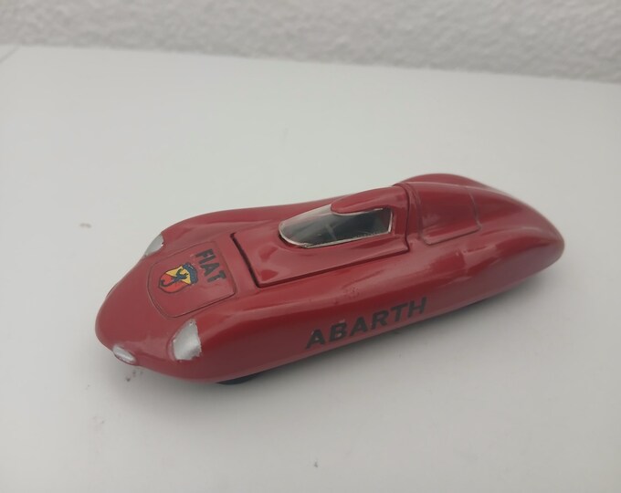 Solido 113 Fiat Abarth Record Pininfarina in dark red 1:43 vintage diecast model