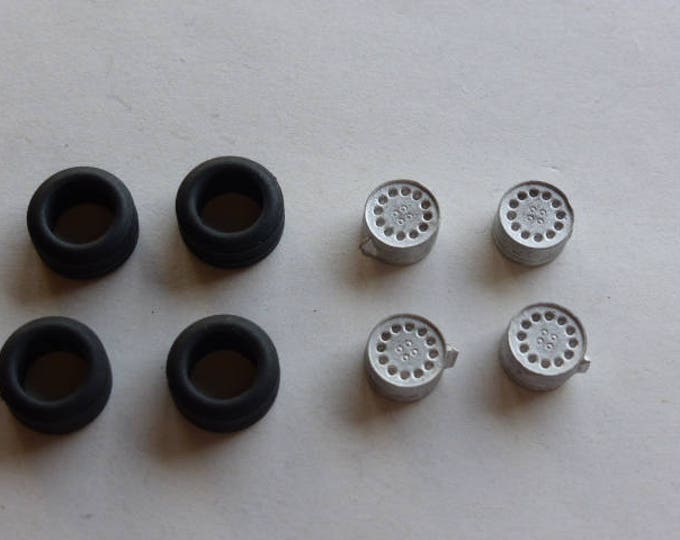 white metal wheels for Alfa Romeo 155 and other Alfas of the 80/90s Carrara Models 21 1:43