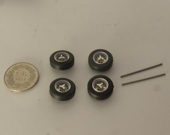 1:43 photoetched wire wheels for sportscars and GT cars of the 50-60s GMW035