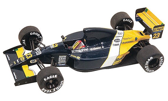 Minardi M191 Formula 1 USA GP 1991 Gianni Morbidelli or Pierluigi