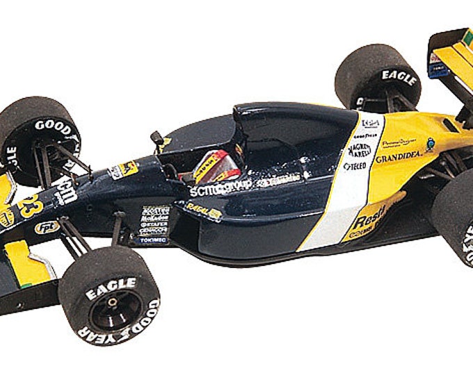 Minardi M191 Formula 1 USA GP 1991 Gianni Morbidelli or Pierluigi Martini Tameo Kits TMK141 1:43 to paint and to assemble