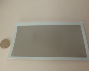 Waterslide decals sheet GLOSS LIGHT GREY colour (cm 15.25x7.65) Interdecal production