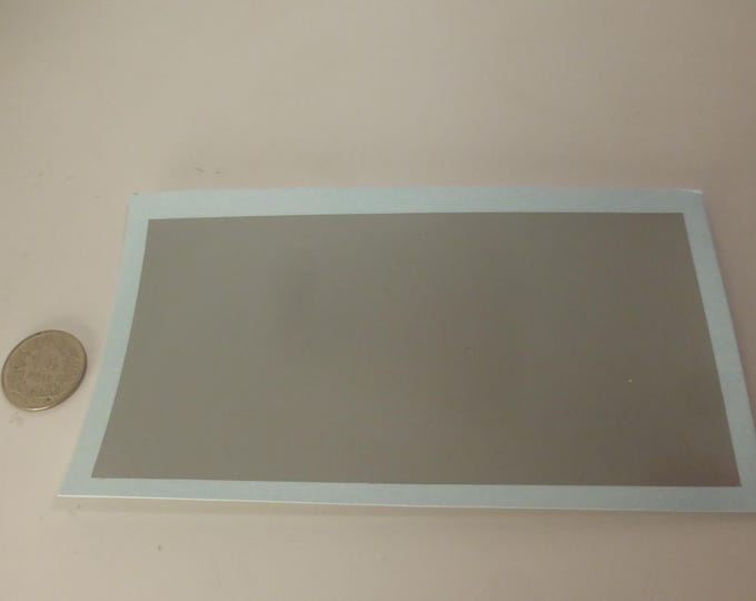 Waterslide decals sheet GLOSS LIGHT GREY colour (cm 15.25x7.65) Interdecal production