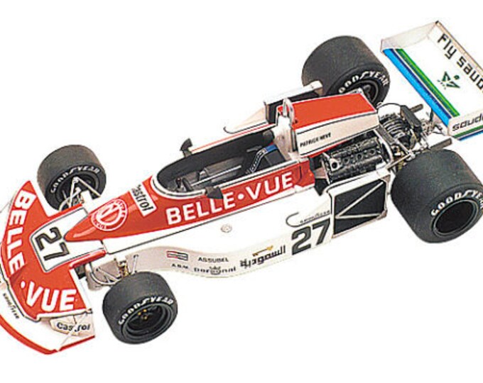 March Ford Cosworth 761 F.1 Team Williams Dutch GP 1977 Patrcik Nève TAMEO Kits TMK274 1:43 to paint and to assemble