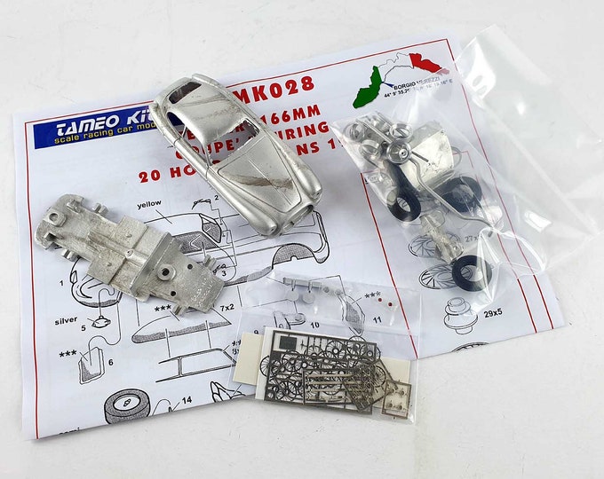 Ferrari 166 MM Berlinetta Le Mans 1951 #32 Simon/Haig Tameo Kits TMK028 1:43 to paint and to assemble