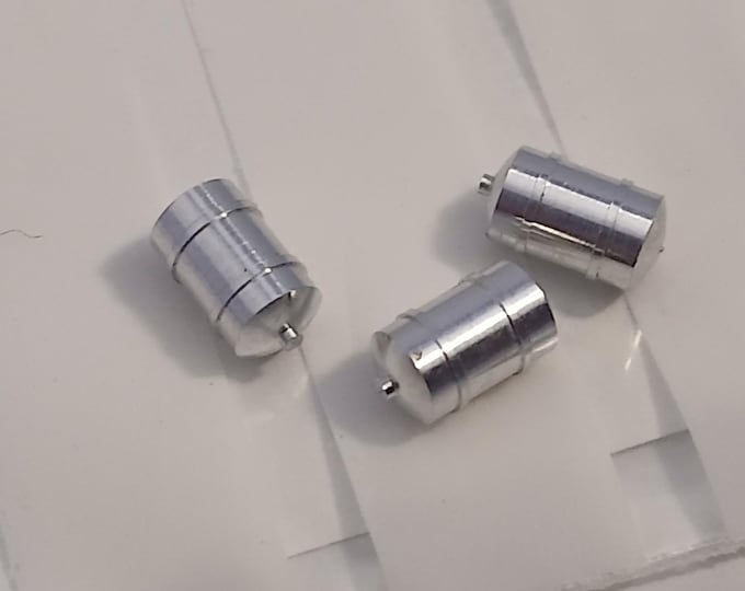 1:43 machined aluminium fire extinguishers (pack of 3 pieces) high quality Renaissance EXT43