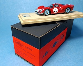 Ferrari 330 P3/4 Maranello Concessionaires ch.0854 Le Mans 1967 #23 Attwood/Courage AMR Annecy built by Madyero Studio 1:43