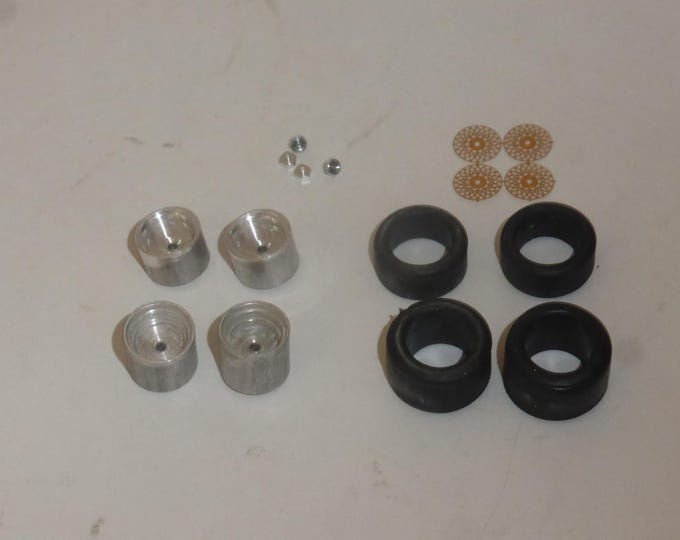 high definition 1:43 BBS wheels for racing cars of the 70-80s (Group 2/4/5) gold Tron TPF04