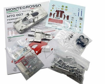 Ferrari 512S long tail NART Le Mans 1970 #11 Posey/Bucknum Tameo Montegrosso series MTG007 kit 1:43 to paint and to assemble