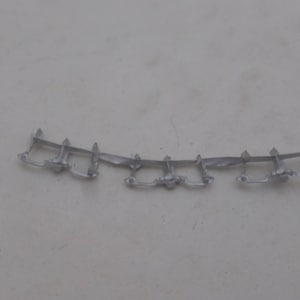 high quality white metal door handles for Ferrari 250 GT SWB, TDF, etc. Carrara SP76 (pack of 6 pcs) 1:43