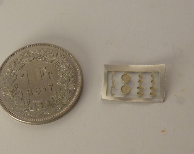 Photoetched front lights position lights side blinkers and door handles for Iveco and Fiat trucks by Nonomologati 1:87 H0