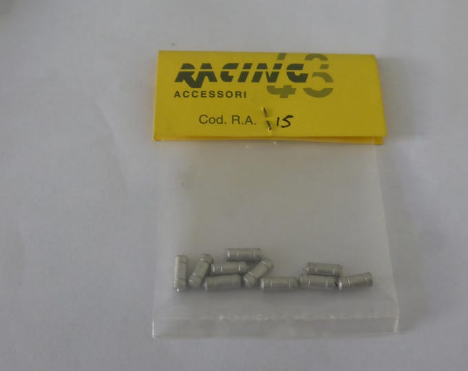 1:43 white metal fire extinguishers for racing cars (pack of 10 pcs) Racing43 RA15