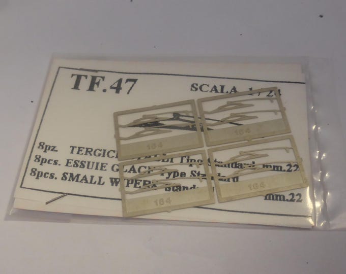 1:24 standard photoetched windscreen wipers (mm 22) pack of 4 couples Tron TF47