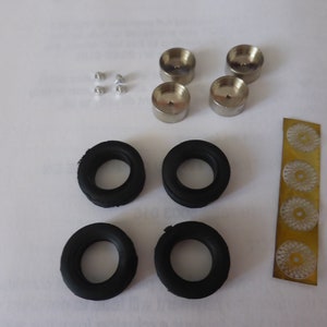 high definition 1:43 BBS wheels for road touring cars and racing touring cars of the 80s Horbra ZR5062
