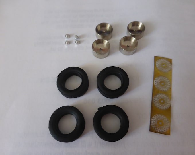 high definition 1:43 BBS wheels for road touring cars and racing touring cars of the 80s Horbra ZR5062