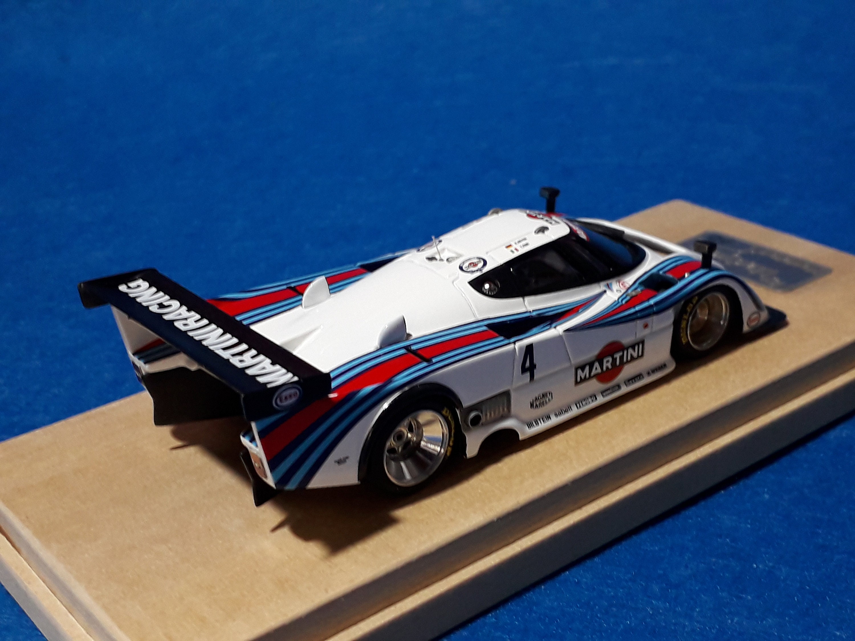 Lancia LC2 Gr.C Martini 1000km Imola 1983 winner Fabi/Heyer