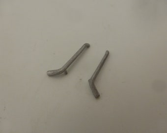 1:43 scale white metal side exhausts for Ferrari 250 GTO, racing GT cars etc. (pack of 2 pieces) type-B [SE002]