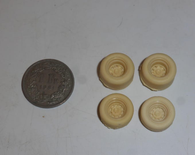 1:43 resin Gotti racing wheels for Ferrari Porsche and other cars of the 70-80s GMW056