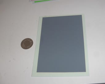 Waterslide decals sheet GLOSS MID GREY colour (cm 11.25x7.65) Interdecal production