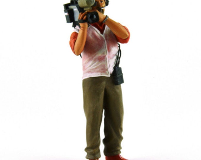 Cameraman of the 2000s in action 1:18 high quality figure Le Mans Miniatures FLM118031