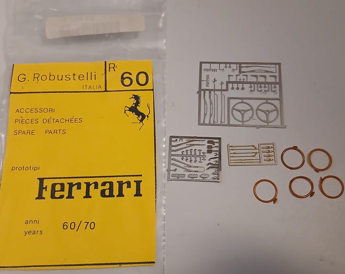 1:43 photoetched sets to superdetail Ferrari Sport-Prototypes 1962-1973 Robustelli R60