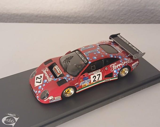 Ferrari 512 BB-B ch.35529 Bellancauto Le Mans 1984 #27 Micangeli/Marazzi/Lacaud REMEMBER Models 1:43 Factory built