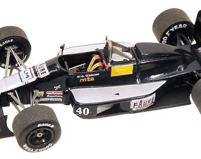 AGS Cosworth JH23 F.1 Monaco GP 1989 Gabriele Tarquini Tameo Kits TMK099 1:43 to paint and to assemble