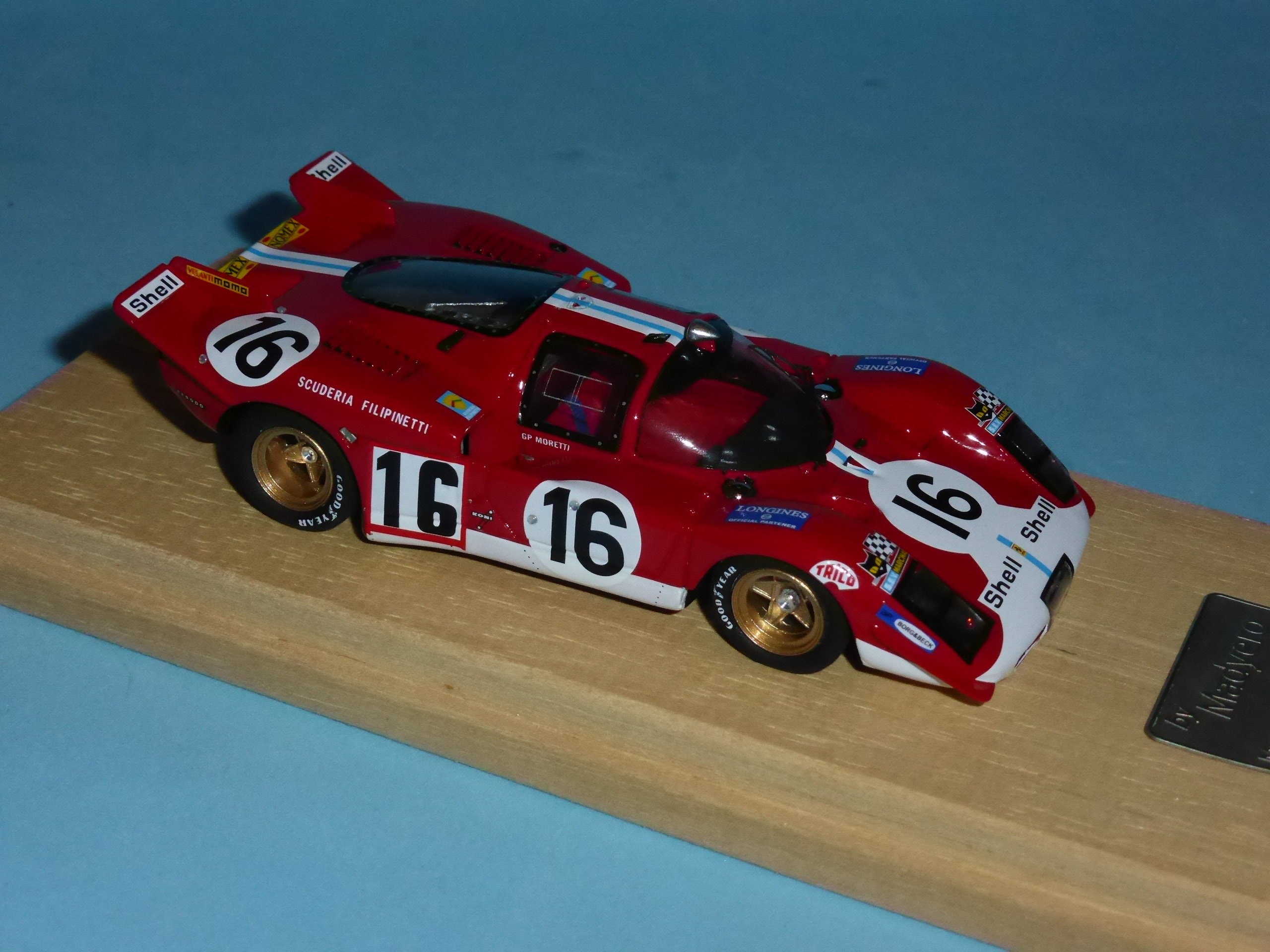 1/43 kit Ferrari 512 S Scuderia Filipinetti n°16 Le Mans 1970 Profil 24
