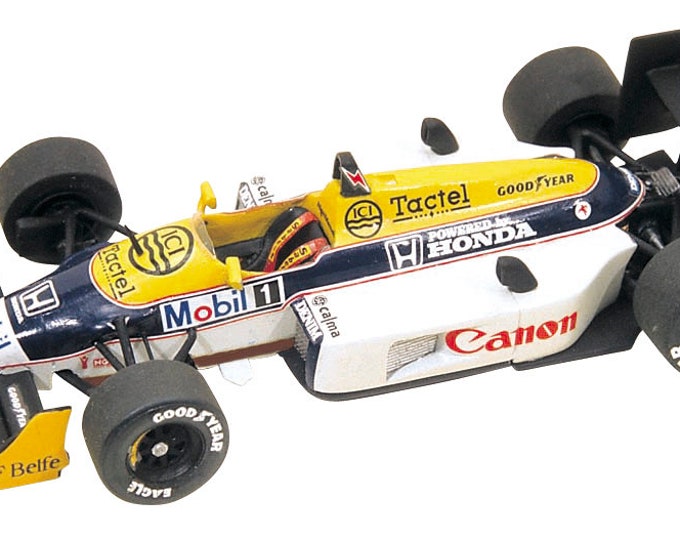 Williams Honda FW11b F.1 Australian GP 1987 Piquet or Patrese Tameo Kits TMK067 1:43 to paint and to assemble