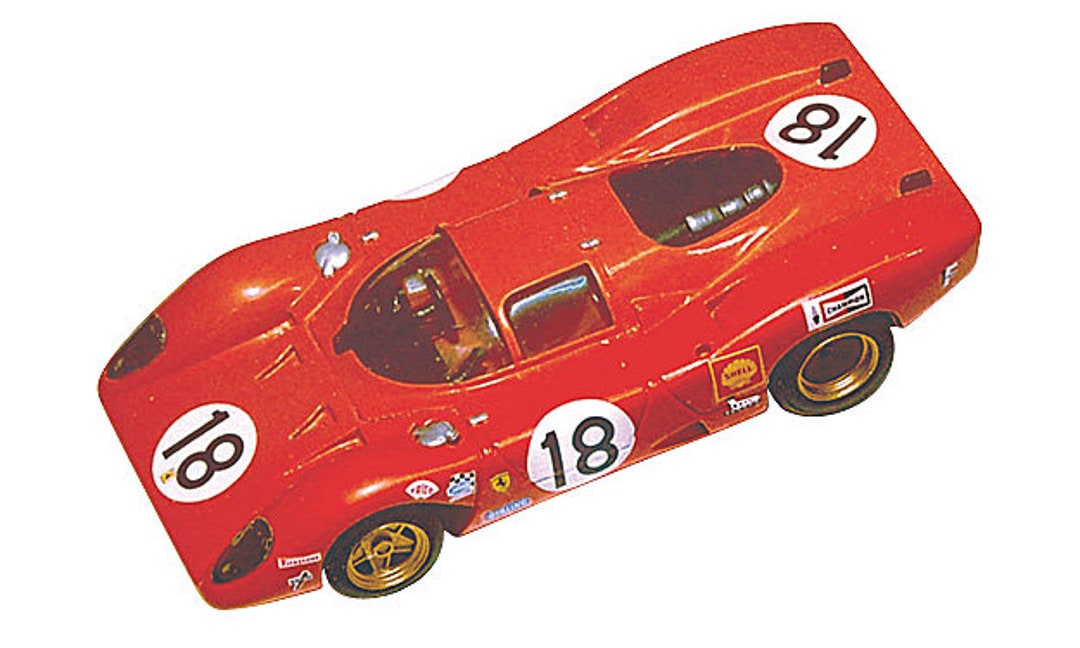 Kit In Metallo Tameo 1/43 Ferrari 512M Coupe' Le Mans 1971, Art. MTG006, Scala Da Collezione