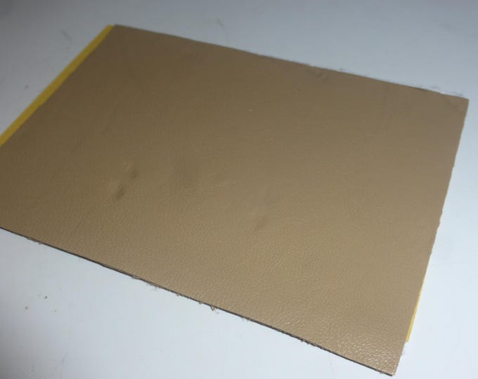 leather effect sheets to cut for 1:43 models upholstery (seats, dashboards, panels etc) white and light brown Tron production SP103A