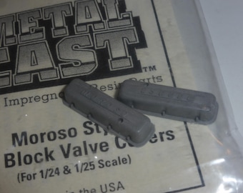 1:24 and 1/25 scale resin Moroso style Big Block Valve covers The Model Car Garage MCG903