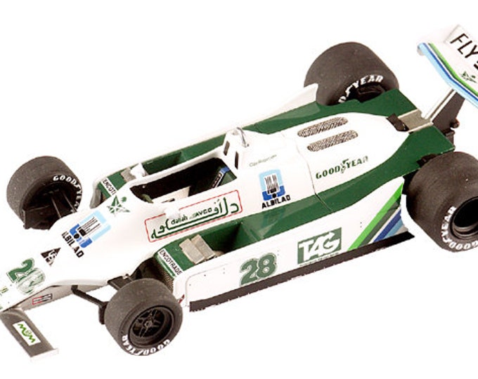 Williams Ford Cosworth FW07 F.1 British GP 1979 Jones or Regazzoni TAMEO Kits TMK304 1:43 to paint and to assemble