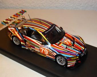 BMW M3 E92 GT Jeff Koons Le Mans 2010 #93 Priaulx/Werner/Muller transformation by Allinand 1:43