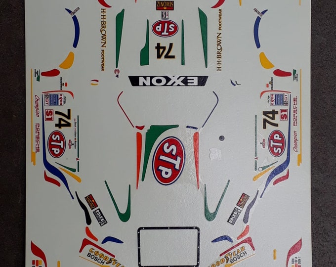 1:32 waterslide decals Porsche 911 GT2 Evo 24h Daytona 1996 #74 Stuck/Adam/Boutsen Remember TK305