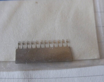 Pack of 12 bonnet hooks for 1:43 racing car scale models Carrara Models SP66