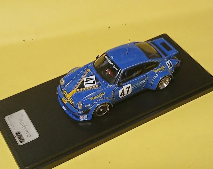 Porsche 934 Gr4 1000km Nurburgring 1978 #47 Sindel/Kristoffersen MADYERO by Remember Models 1:43 - Factory built