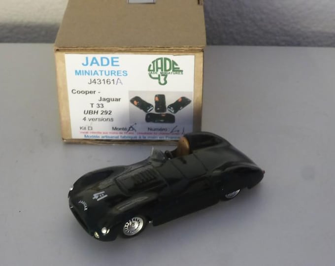 Cooper-Jaguar T33 Snetterton 1954 #41 Peter Whitehead Jade factory built 1:43 J43161A