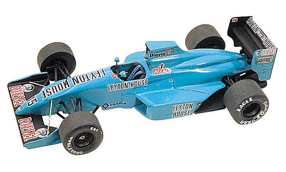 Miniature Atlas Editions F1 March Judd 881 - GP Italie 1988 Gugelmin, échelle 1/43