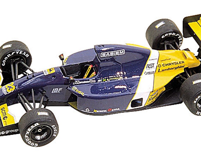 Minardi Lamborghini M191b South African GP 1992 Christian Fittipaldi or Gianni Morbidelli Tameo Kits TMK154 1:43 to paint and to assemble