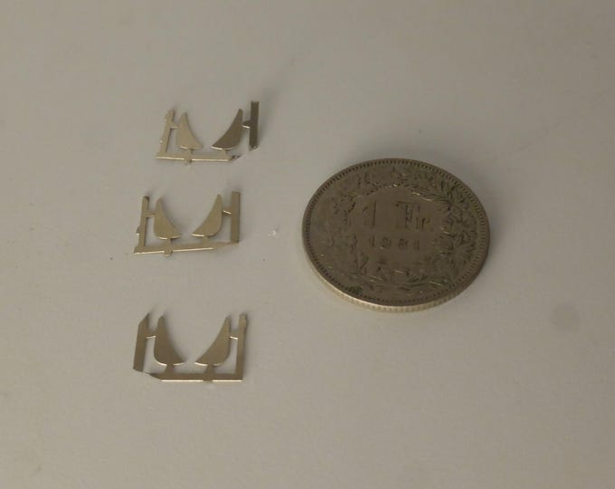 1:43 photoetched rear mudguards for Ferrari 250 GTO 250LM etc (pack of 6 pcs)
