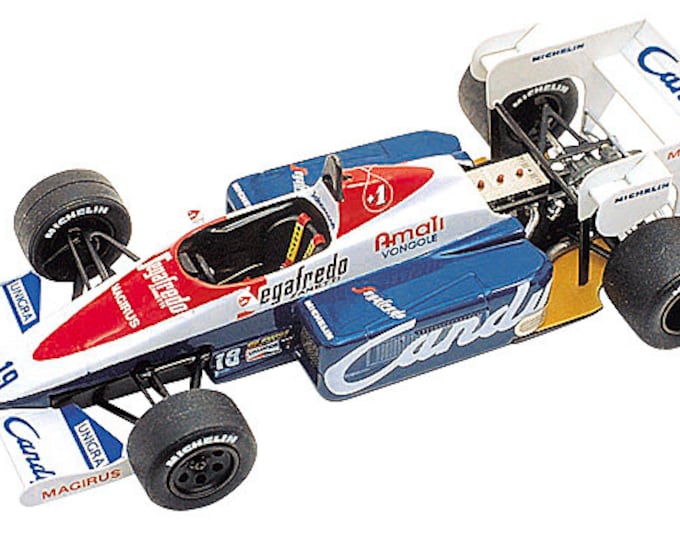 Toleman Hart TG184 F.1 Italian Grand Prix 1984 Senna or Cecotto TAMEO Kits TMK228 1:43 to paint and to assemble