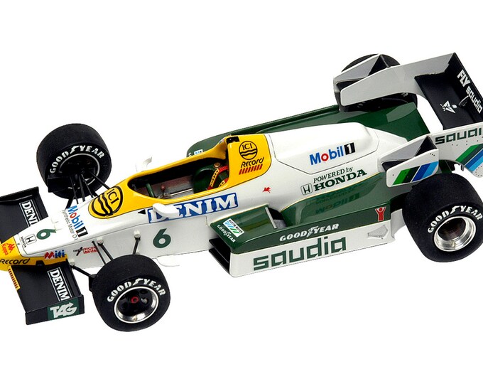 Williams Honda FW09 Formula 1 Dallas GP 1984 Rosberg or Laffite TAMEO Kits SLK032 1:43
