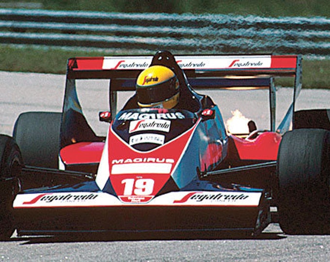 Toleman Hart TG183B F.1 Brazilian GP 1984 Senna or Cecotto TAMEO Kits SLK096 1:43 to paint and to assemble