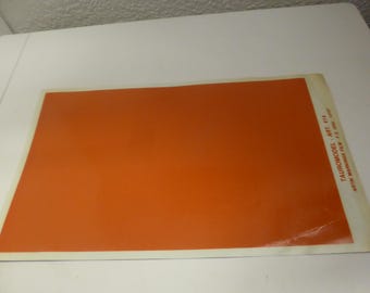 burnt orange (FS 595A-12197) waterslide decal sheet cm 20x13 Tauro Model catalogue number 414